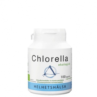 Helhetshälsa Chlorella EKO 100 kapslar