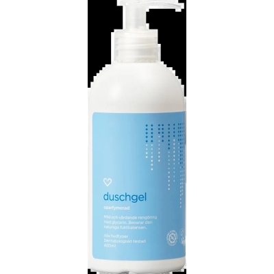 Hjärtats Duschgel Oparfymerad 400 ml