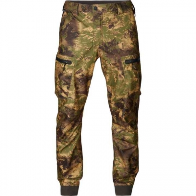 Härkila Mens Deer Stalker Camo HWS Pants Axis Msp Forest Green