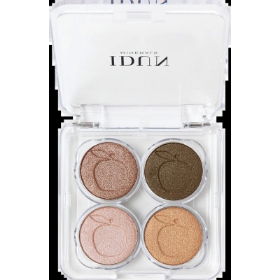 IDUN Minerals Mineral Eyeshadow Palette 4 g Brunkulla