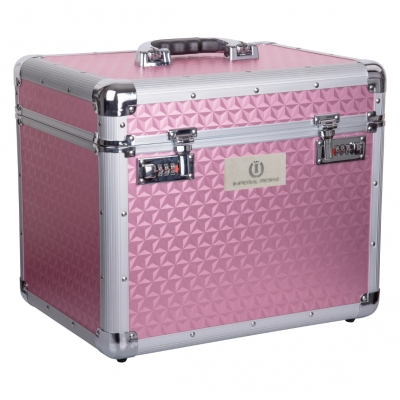 Imperial Riding Grooming Box Shiny Ryktlåda - Rosa