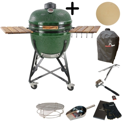 Kamado Sumo Maxi Grön + tillbehör