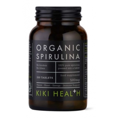 Kiki Health Organic Premium Spirulina Tablets