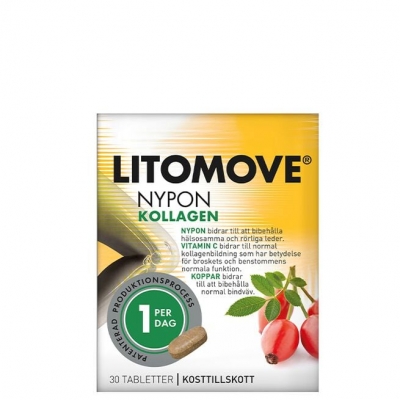 LitoMove Nypon Kollagen 30 tabletter