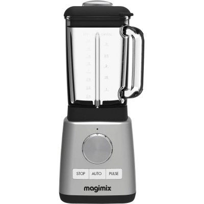 Magimix Power Blender Matt Stål med Glaskanna 1