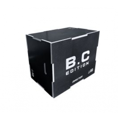 Master Fitness plyo box svart (50-60-75cm)
