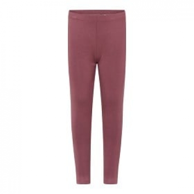 Minymo Leggings i Bambu (Mörkrosa)