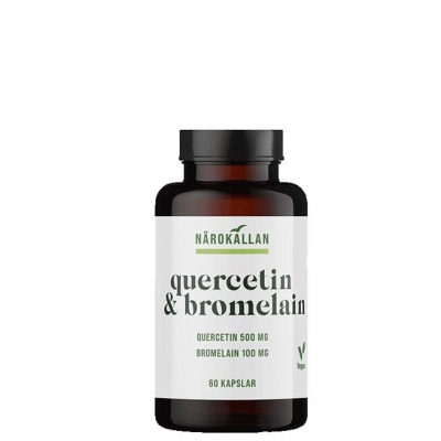 Närokällan Quercetin & Bromelain 60 kapslar