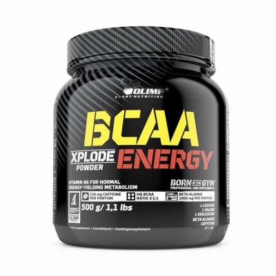 Olimp Sports Nutrition BCAA Xplode Energy Pulver 500 g                                                                     Xplosive Cola