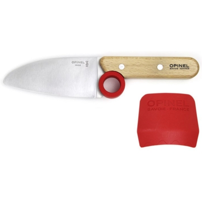 Opinel Le Petit Chef Barnkniv 10cm med fingerskydd