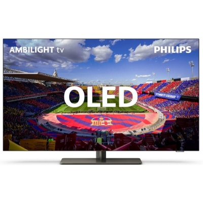Philips 65" 65OLED808/12 / 4K / OLED / 120 Hz / Ambilight / Google TVPhilips Ambilight TV OLED 4K UHD Google Smart TV