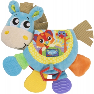 PlayGro Musical Clip Clop Teether Book Bitleksak