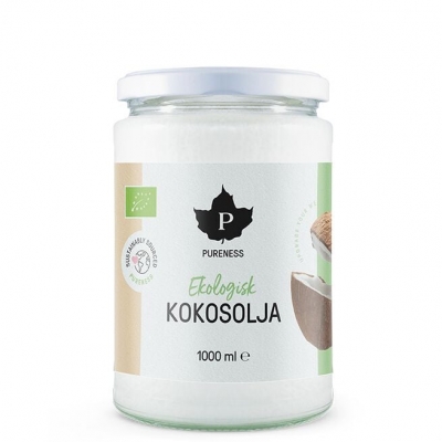 Pureness Jungfru kokosolja Eko 1000 ml
