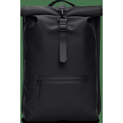 Rains Rolltop Rucksack W3 Black