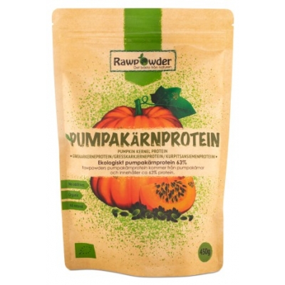 Rawpowder Ekologiskt Pumpakärnprotein