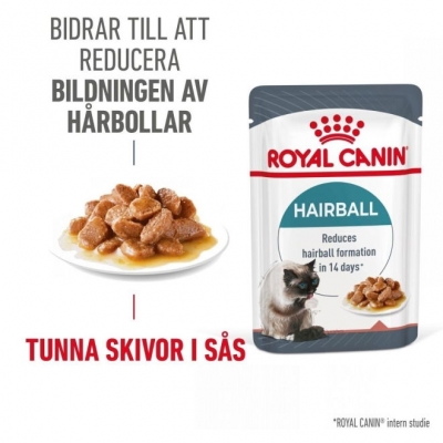 Royal Canin Hairball Care Gravy Adult våtfoder för katt 12 x 85 g