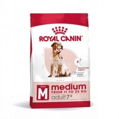 Royal Canin Medium Adult 7+ torrfoder för hund