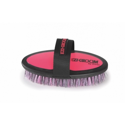 Shires EZI-GROOM Body Brush Ryktborste - Rosa