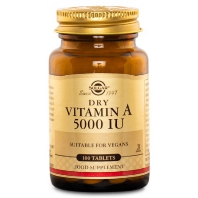 Solgar Dry Vitamin A 5000 IU