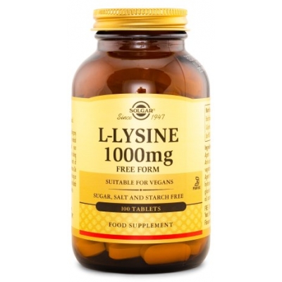Solgar L-Lysine 1000 mg
