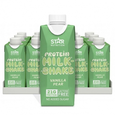 Star Nutrition 15 x Protein Milkshake 250 ml                                                                     Vanilla Pear