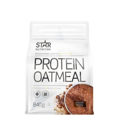Star Nutrition Proteingröt Glutenfri 840 g                                                                     Chocolate Hazelnut (NEW)