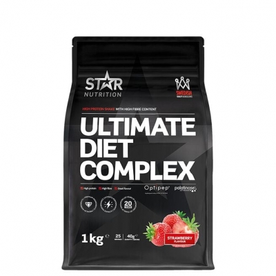 Star Nutrition Ultimate Diet Complex Måltidsersättning 1 kg                                                                     Strawberry