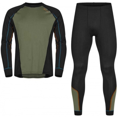 Urberg Mens Base Layer Set Black Beauty