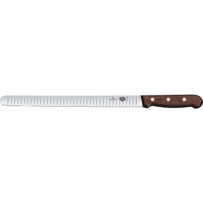 Victorinox Lax och Skinkkniv Räfflad 30 cm maple wood