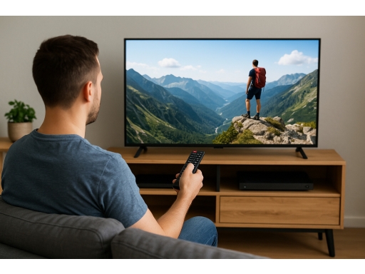 Användning 50 tums TV
