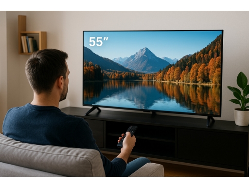 Användning 55 tums TV