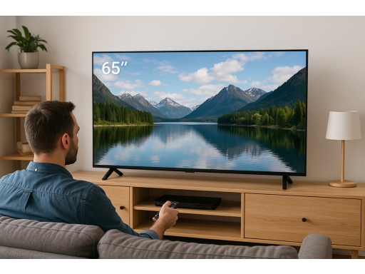 Användning 65 tums TV