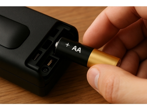 Användning AA-batteri