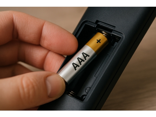Användning AAA-batteri