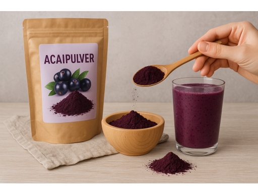 Användning Acaipulver