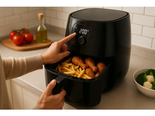 Användning Airfryer