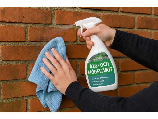 Användning Alg och mögeltvätt