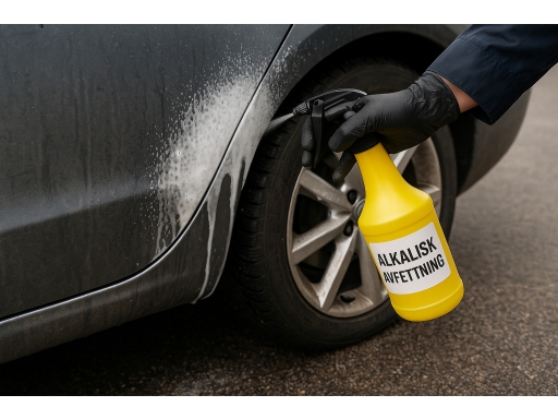 Användning Alkalisk avfettning