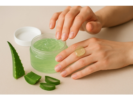 Användning Aloe vera gel
