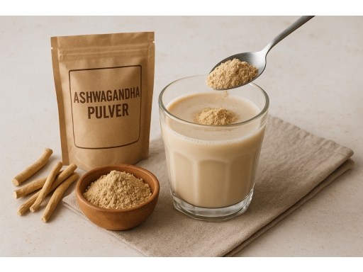Användning Ashwagandha pulver