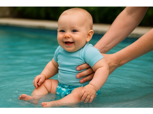 Användning Badblöja