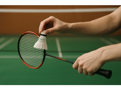 Användning Badmintonbollar