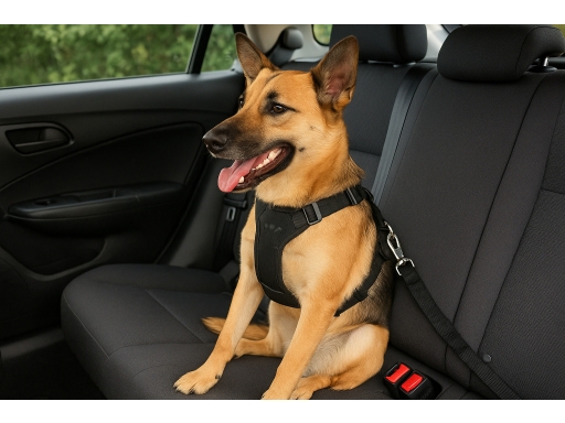 Användning Bilbälte hund