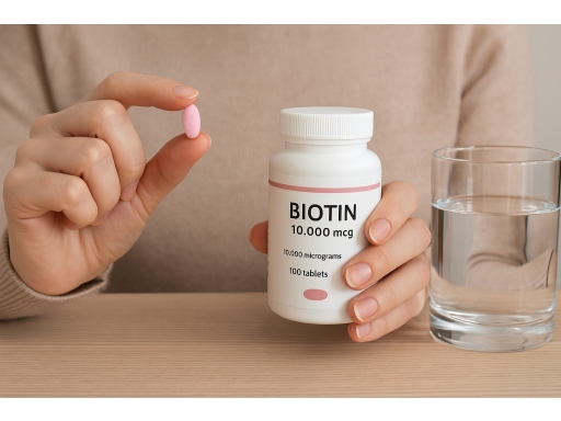 Användning Biotintabletter