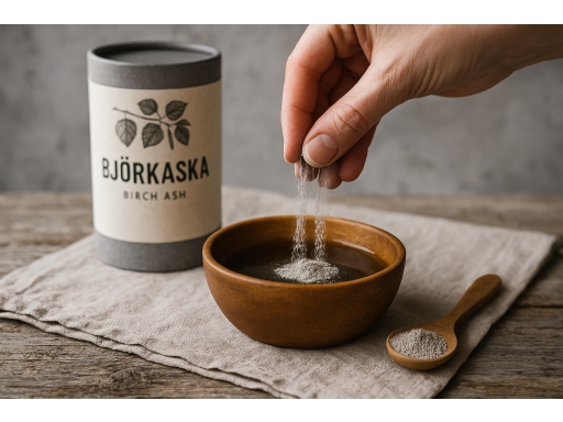 Användning Björkaska