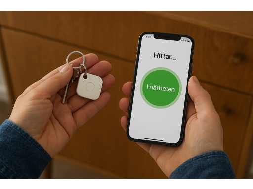 Användning Bluetooth-tracker