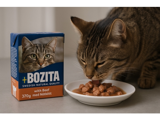Användning Bozita kattmat