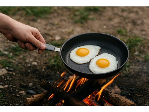 Användning Campingstekpanna