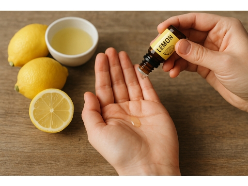 Användning Citronolja