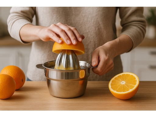 Användning Citruspress